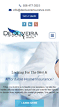 Mobile Screenshot of deoliveirainsurance.com